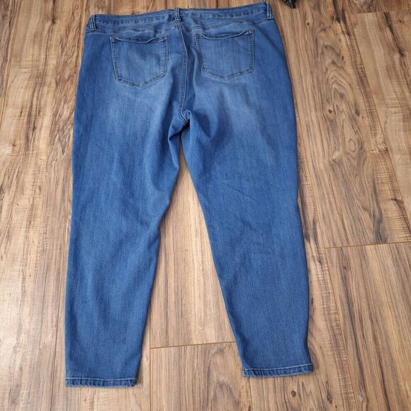 Molly and Isadora Straight Leg Jeans size 23 - Picture 4 of 5